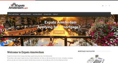 Desktop Screenshot of expatsamsterdam.com